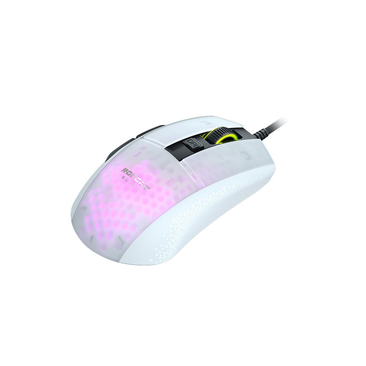 Lengva Žaidimų Pelė Roccat Burst Pro, Balta