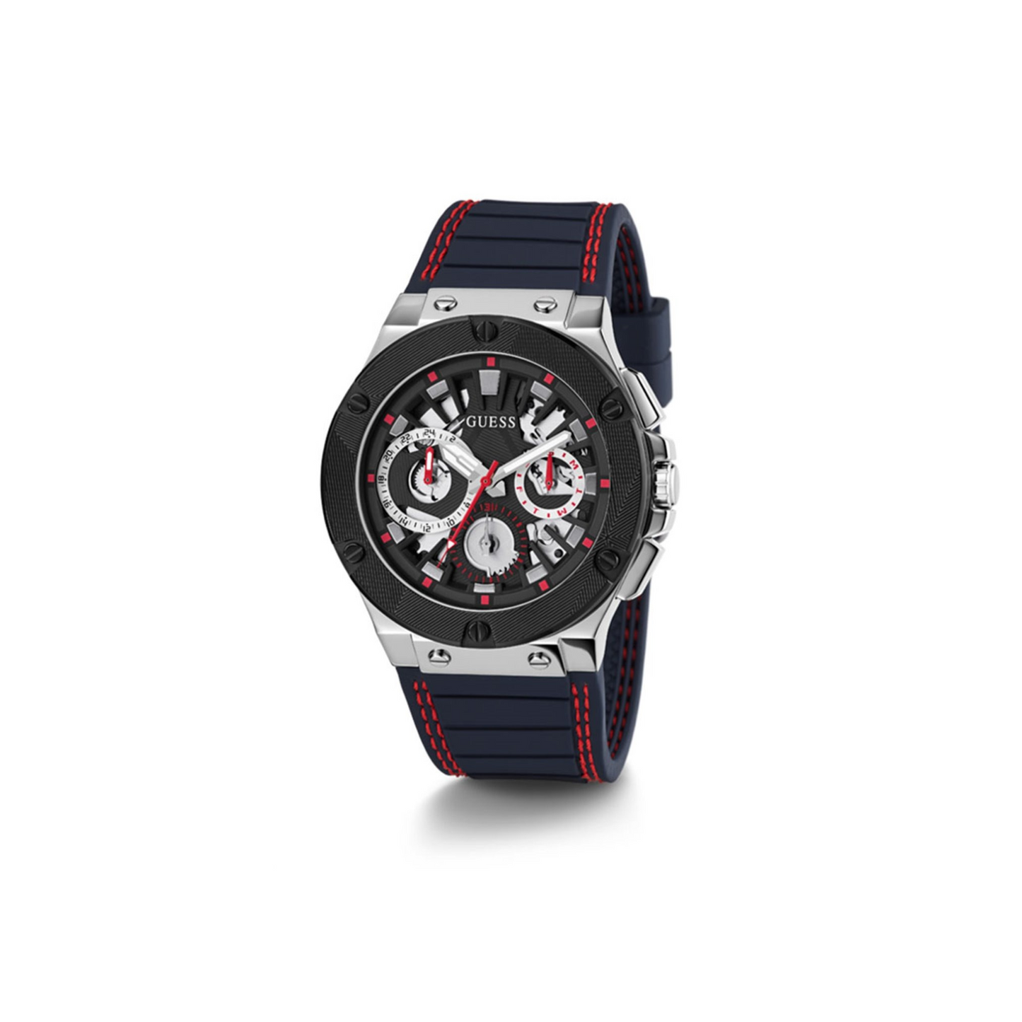 Laikrodis Guess Circuit Silver