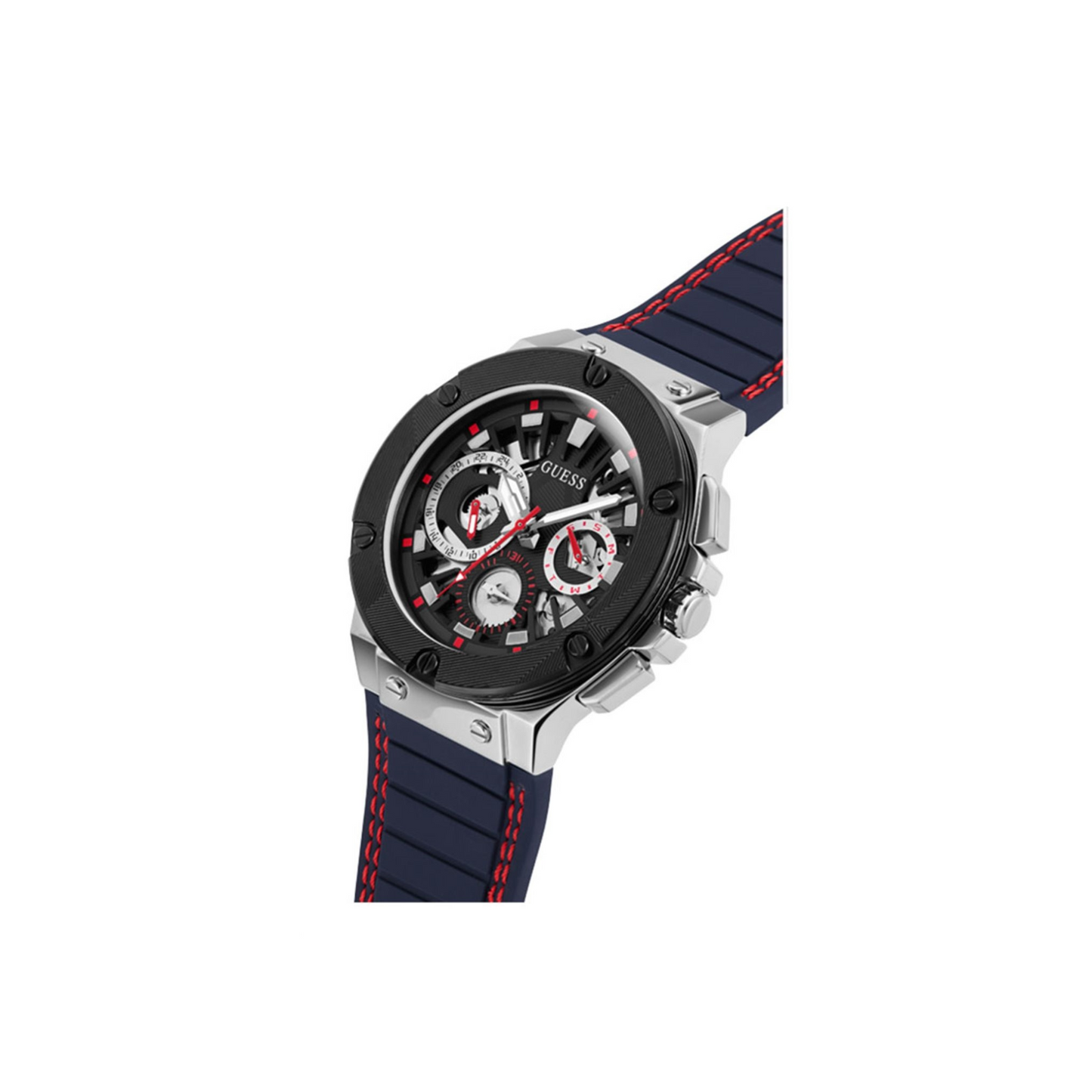 Laikrodis Guess Circuit Silver