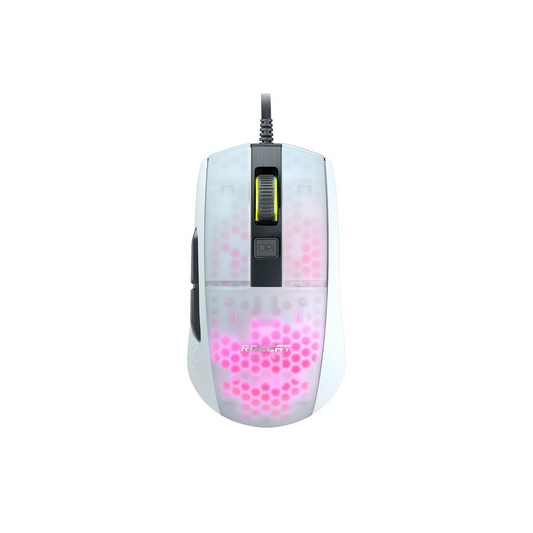 Lengva Žaidimų Pelė Roccat Burst Pro, Balta