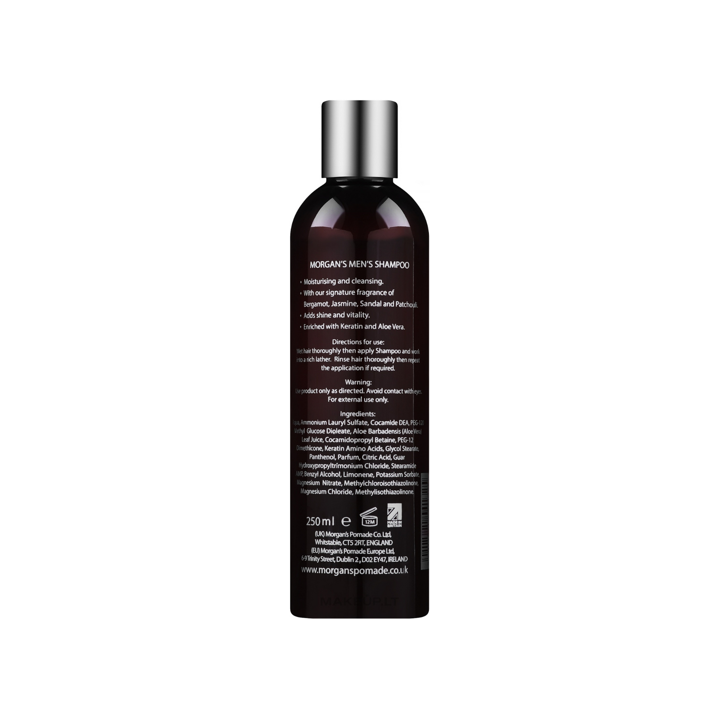 Morgan’s Pomade Šampūnas Vyrams, 250 ml